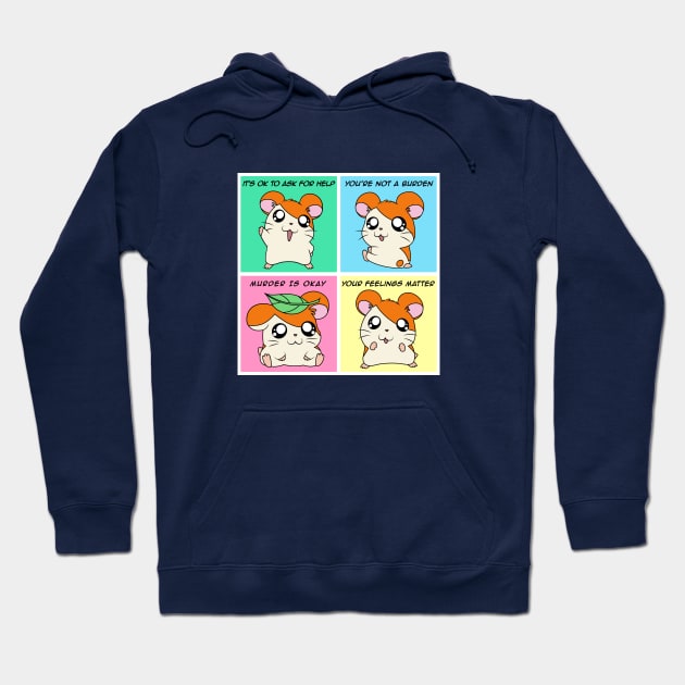 Hamtaro - Murder is Okay Hoodie by Merch Sloth